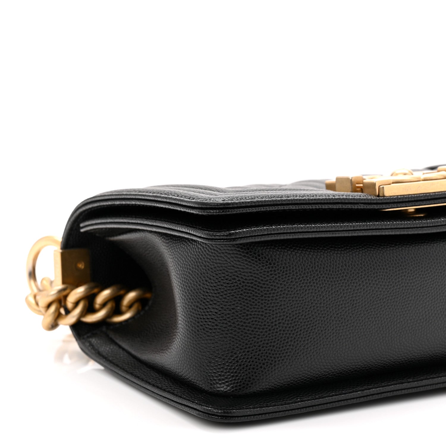 Chanel Caviar Quilted Small Boy Flap Black 9 of 11