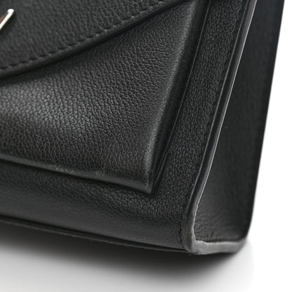 Louis Vuitton Soft Calfskin Mylockme Chain Bag BB Black 12 of 13
