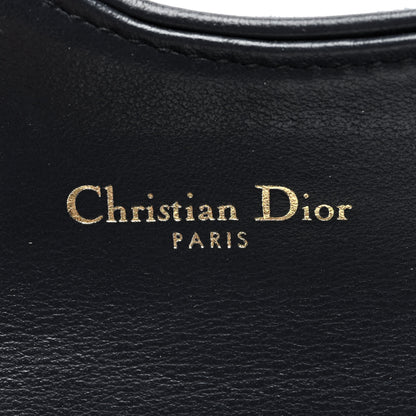 Christian Dior Denim Oblique Saddle Card Holder Blue 6 of 6