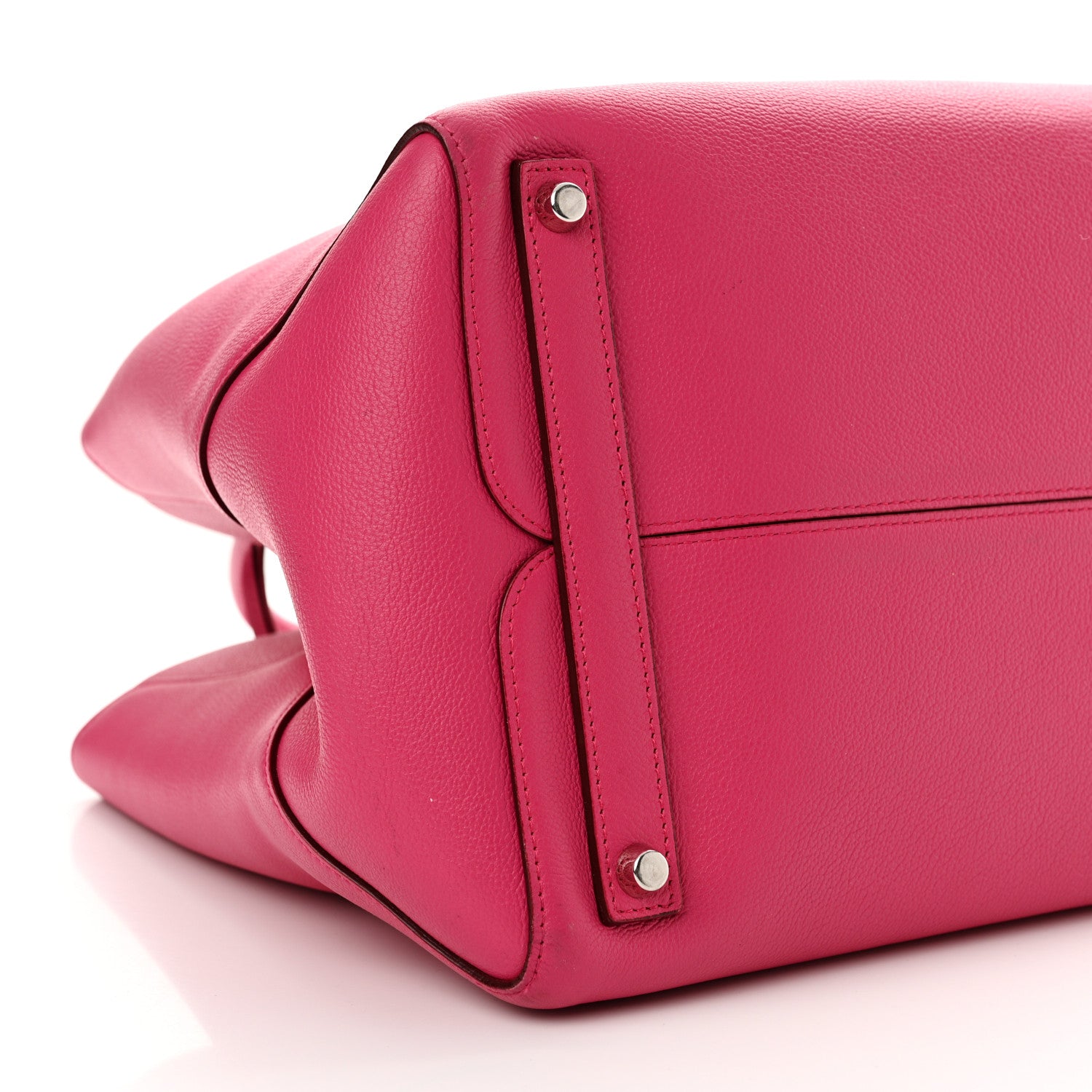 Christian Dior Supple Grained Calfskin Large Open Bar Tote Pink 9 of 12