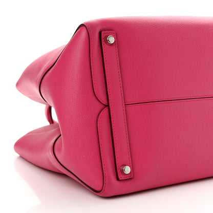 Christian Dior Supple Grained Calfskin Large Open Bar Tote Pink 9 of 12