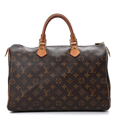 Louis Vuitton Monogram Speedy 35 1 of 19