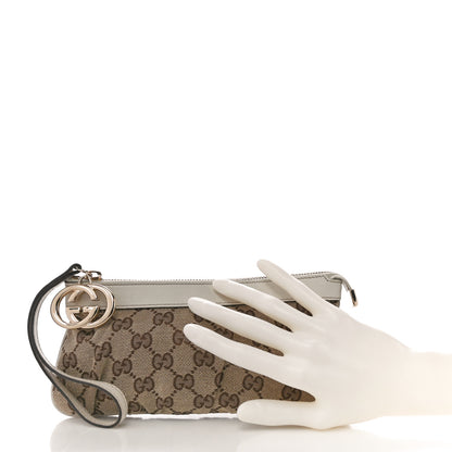 Gucci Monogram New Britt Wristlet Off White 2 of 10