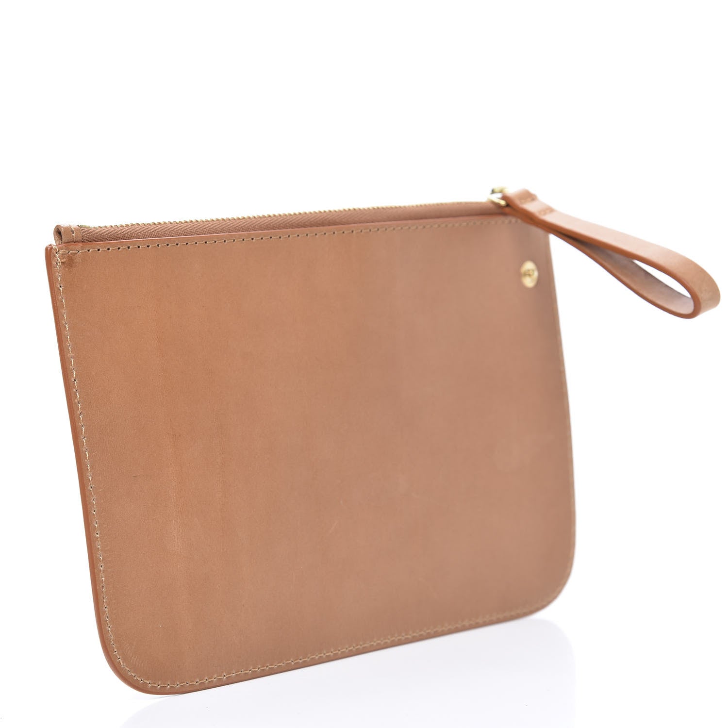 Mansur Gavriel Vegetable Tanned Calfskin Bucket Bag Pouch Cammello 3 of 7