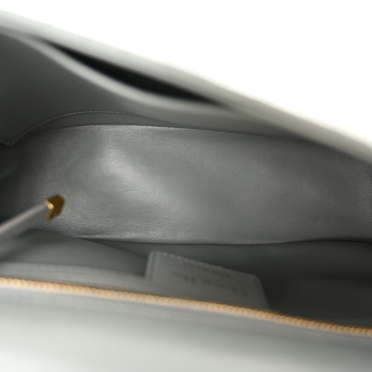 Christian Dior Calfskin Cannage Medium Caro Bag Ethereal Grey 5 of 11