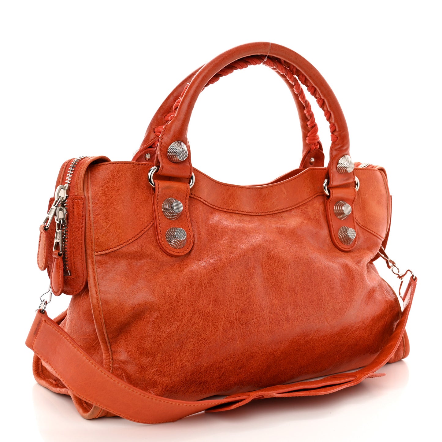Agneau Giant 21 Silver Hardware City Mandarine