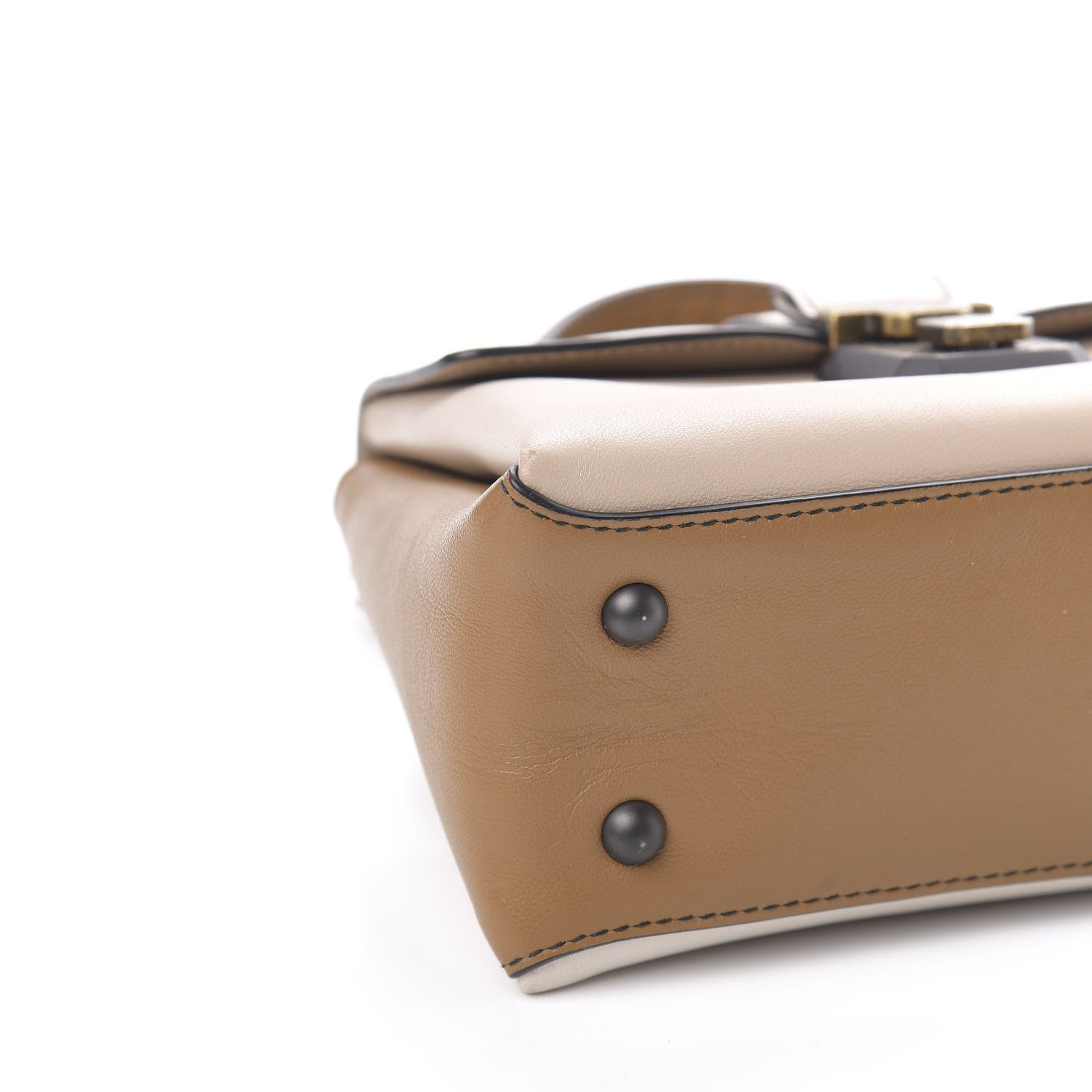 Bottega Veneta Nappa Multicolor Mini Piazza Bag Mink 7 of 9