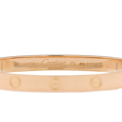 Cartier 18K Pink Gold LOVE Bracelet 17 3 of 3