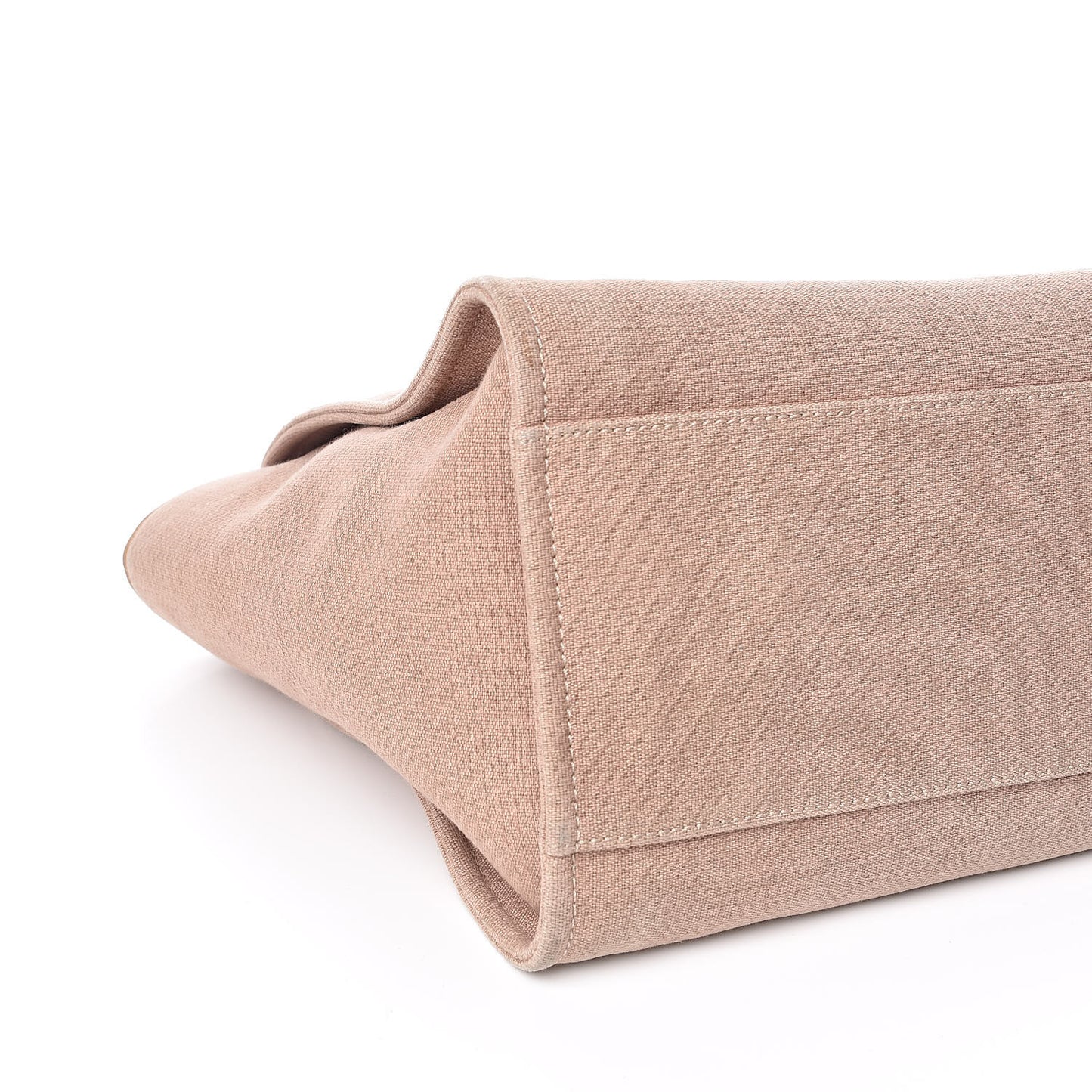 Canvas Large Deauville Tote Beige