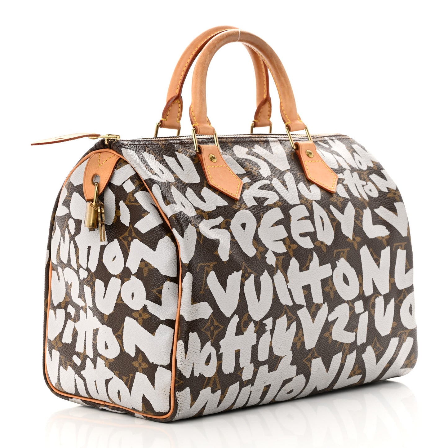 Monogram Graffiti Speedy 30 Silver