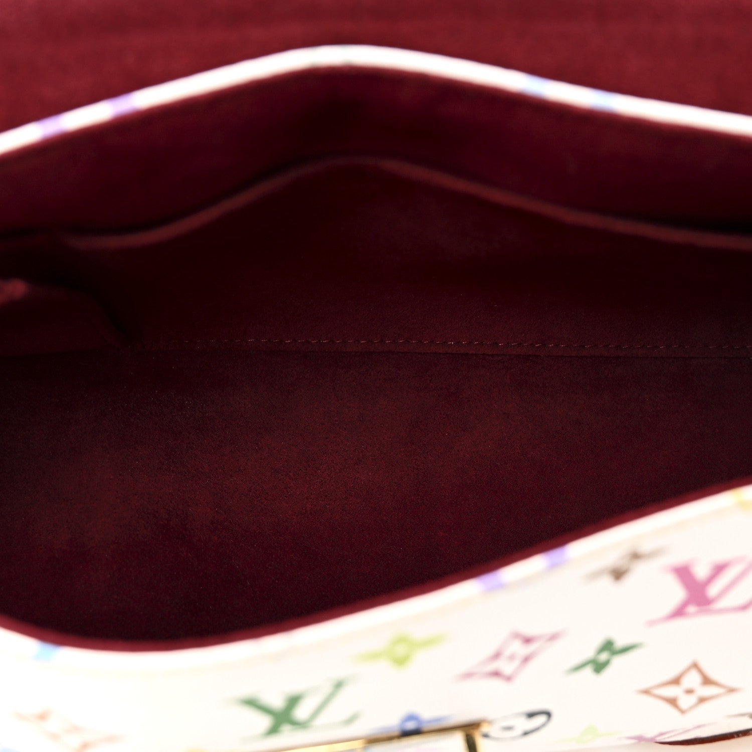 Louis Vuitton Monogram Multicolor Beverly MM White 5 of 9