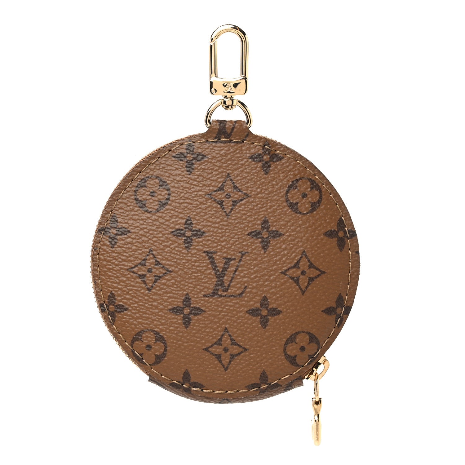Louis Vuitton Reverse Monogram Bandouliere Round Coin Purse 3 of 8