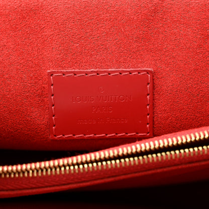 Louis Vuitton Damier Ebene Caissa Clutch Cherry 7 of 14