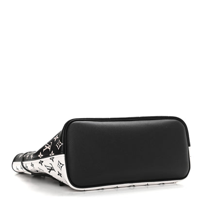 Louis Vuitton Empreinte Spring In The City Neverfull MM Black White Pink 4 of 9