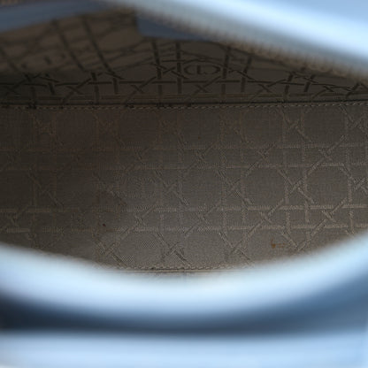 Christian Dior Lambskin Cannage Medium Lady Dior Light Blue 5 of 12