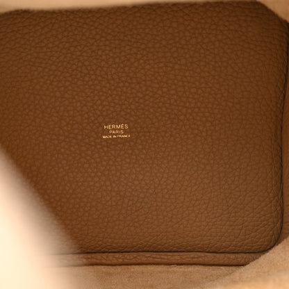 Hermes Taurillon Clemence Picotin Lock 22 MM Trench 5 of 14