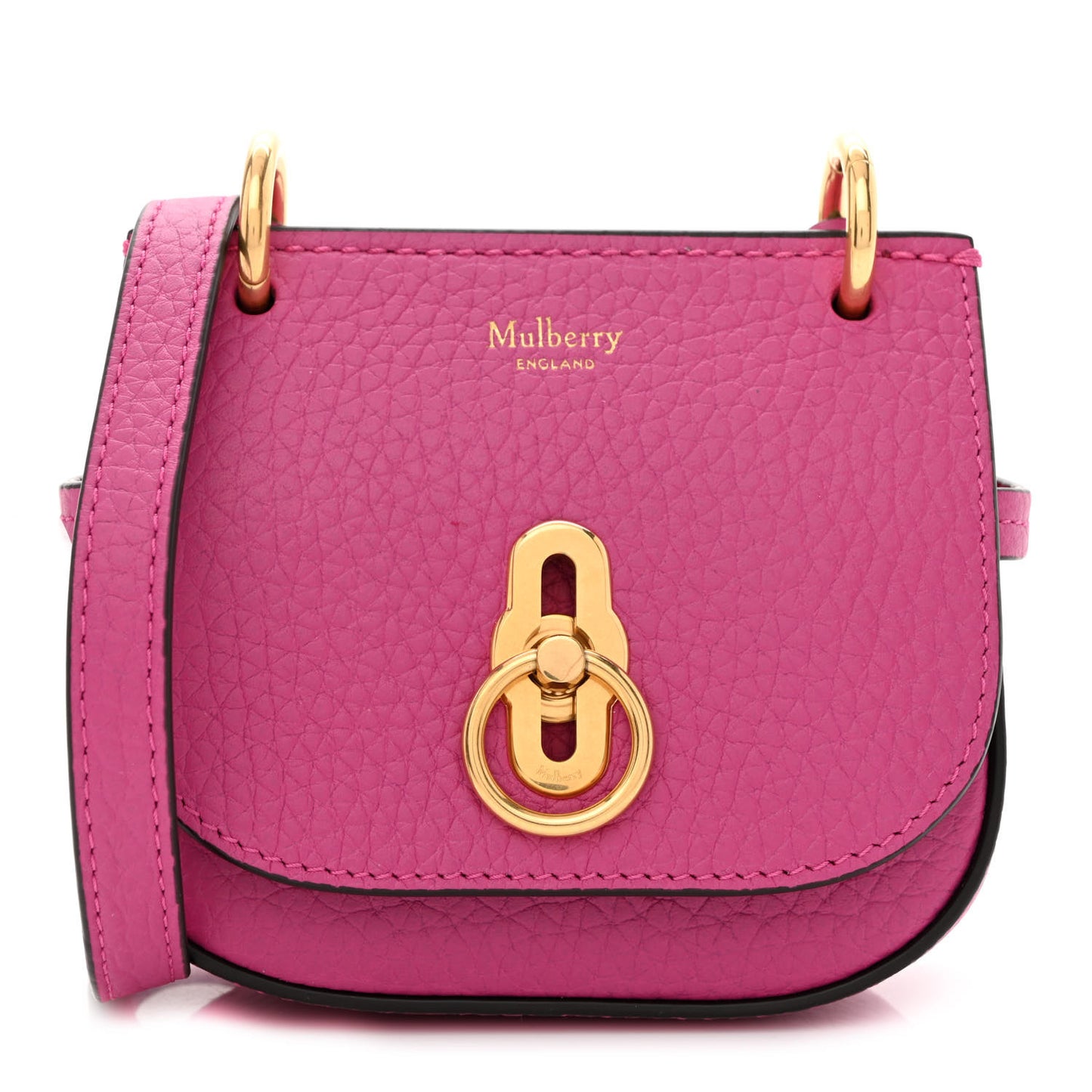 Small Classic Grain Micro Amberley Satchel Pink
