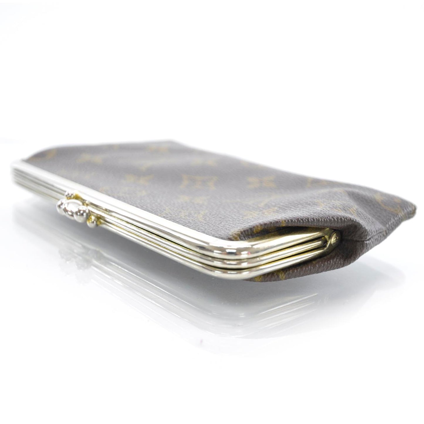Monogram Kisslock Coin Purse