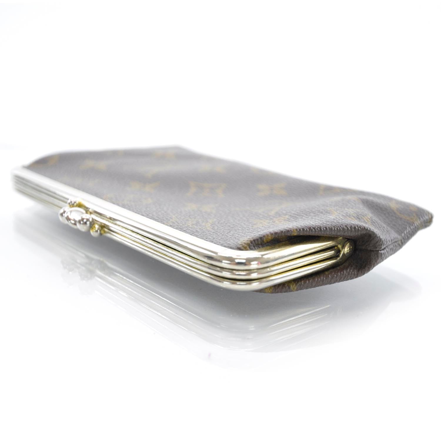 Louis Vuitton Monogram Kisslock Coin Purse 3 of 6