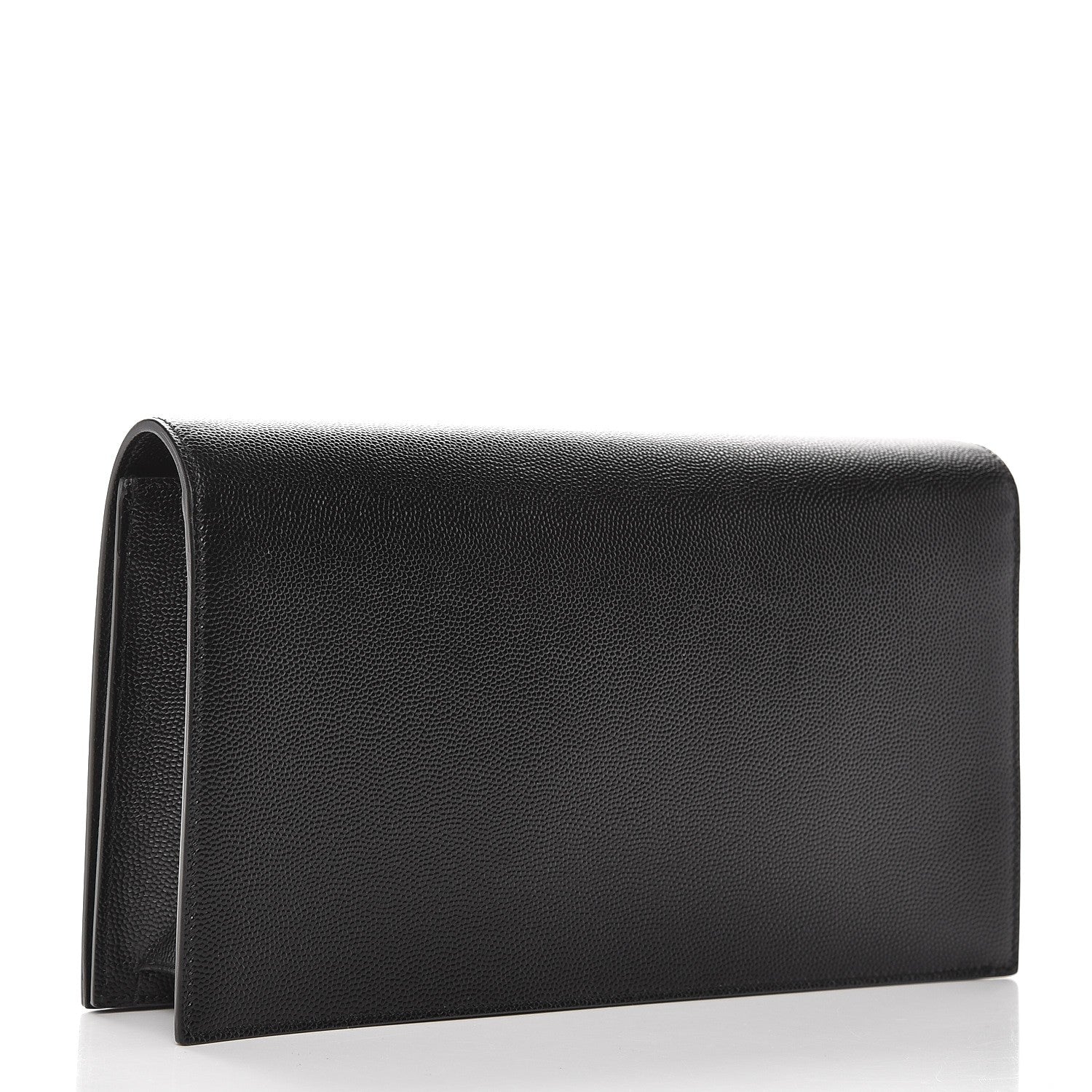 Saint Laurent Grain De Poudre Classic Monogram Kate Clutch Black 3 of 7