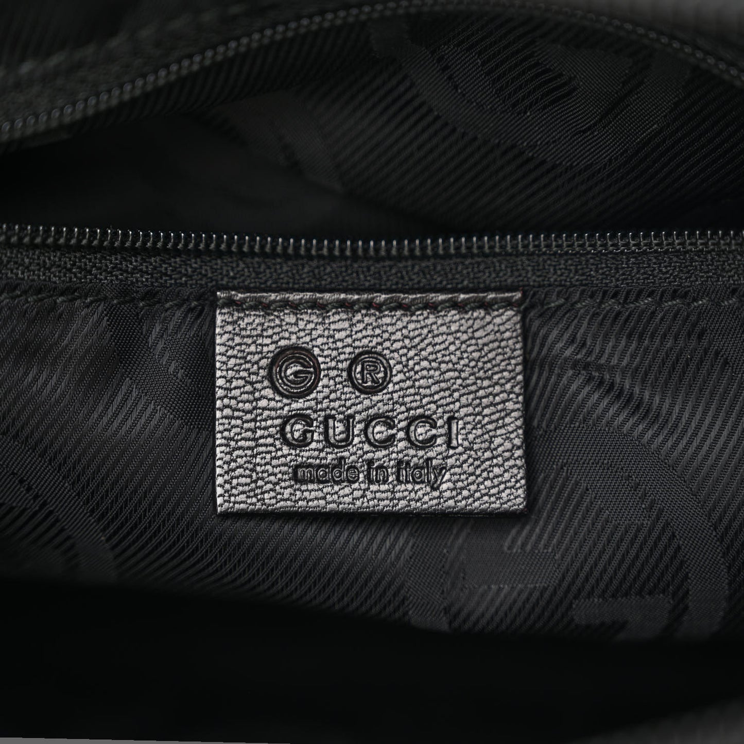 Guccissima Hobo Black