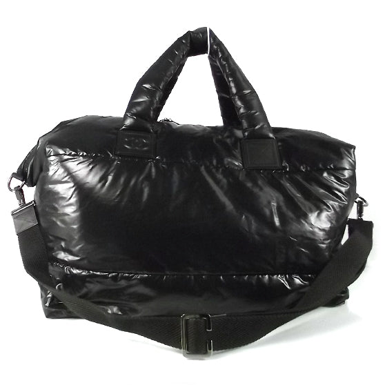 Nylon Coco Cocoon Duffle Bag Black