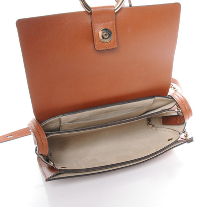 Chloe Suede Calfskin Small Faye Shoulder Bag Tobacco 5 of 12