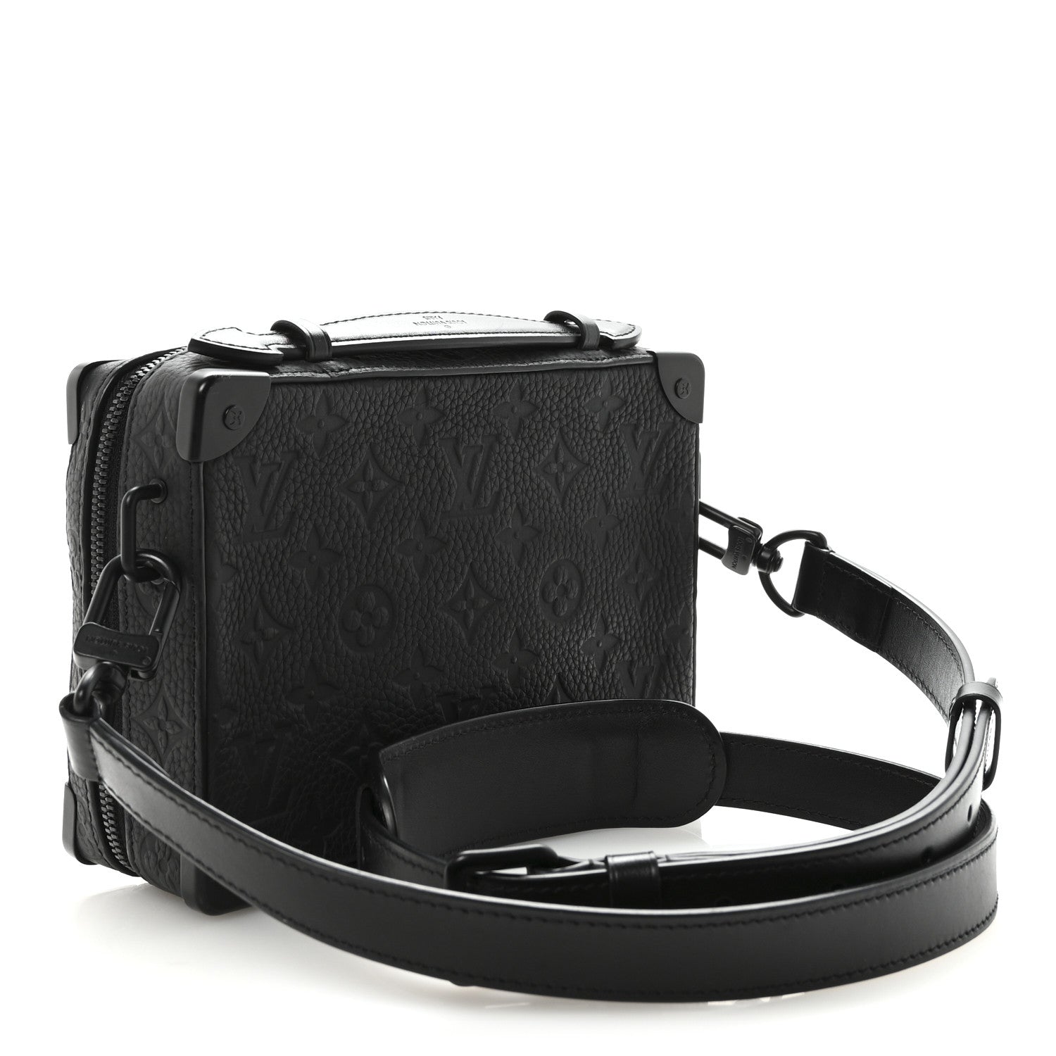 Louis Vuitton Taurillon Monogram Soft Trunk Black 3 of 9