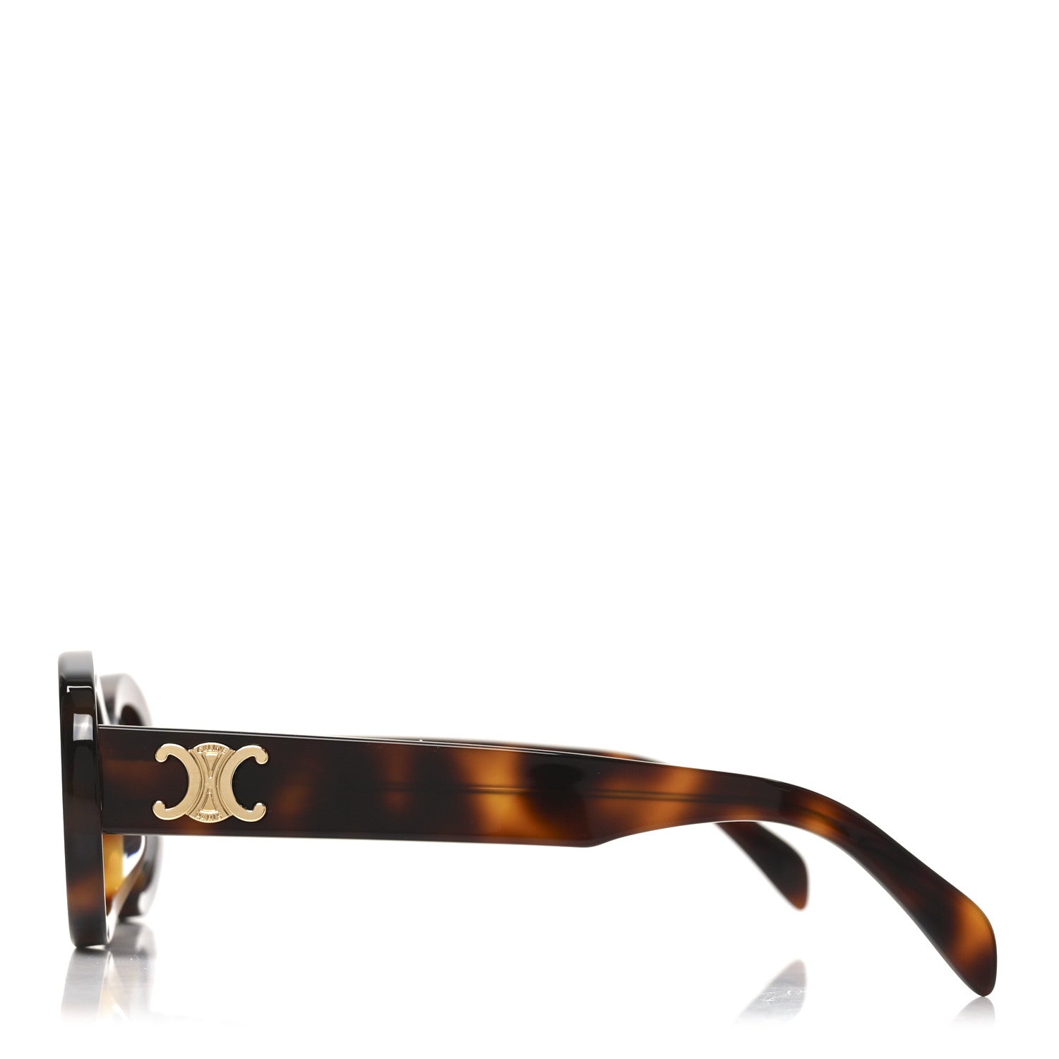 Celine Acetate Triomphe 01 Sunglasses CL 40194U Tortoise 3 of 7