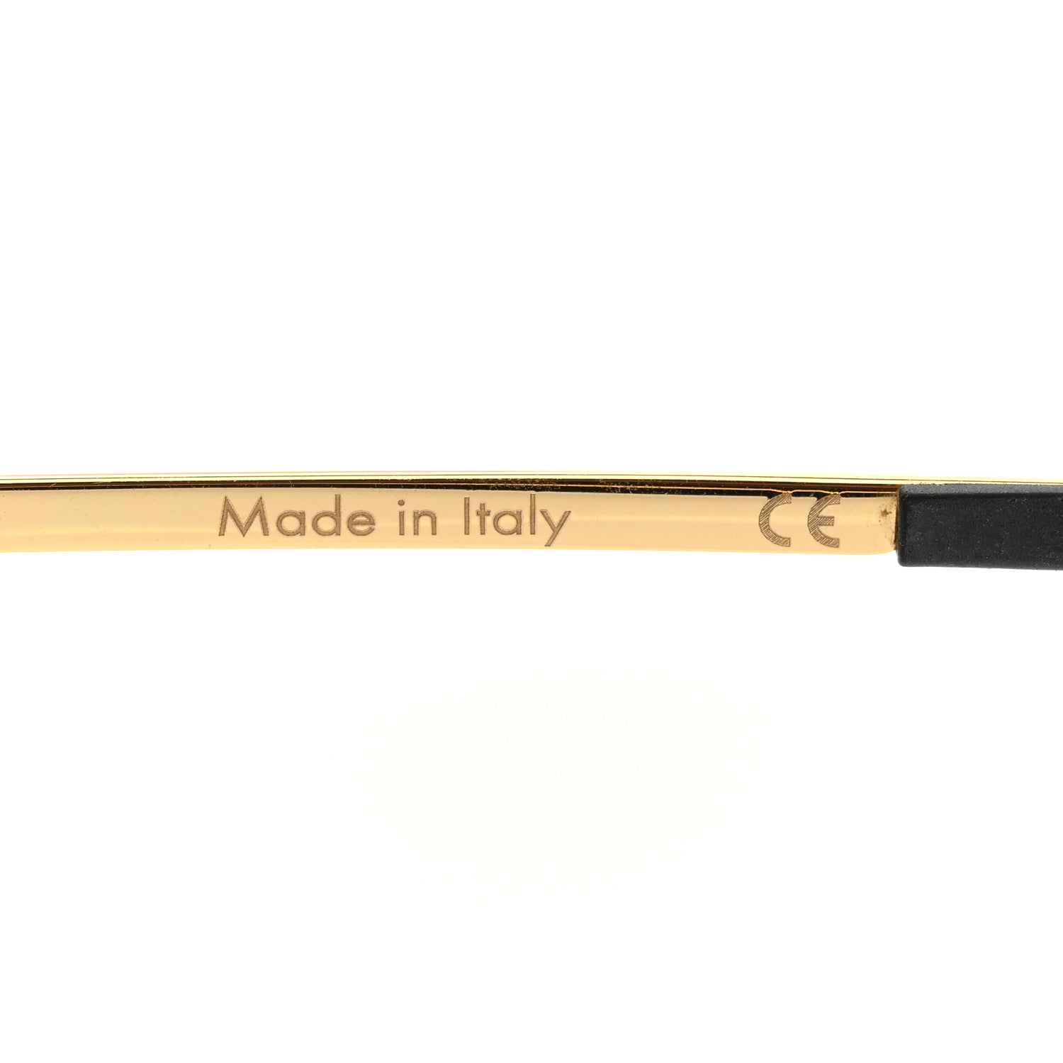 Louis Vuitton Monogram Grease Sunglasses Z1366E Gold 6 of 8