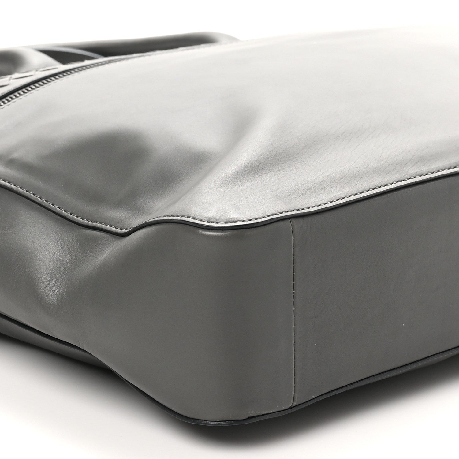Bottega Veneta Nappa Intrecciato Briefcase New Steel 9 of 10