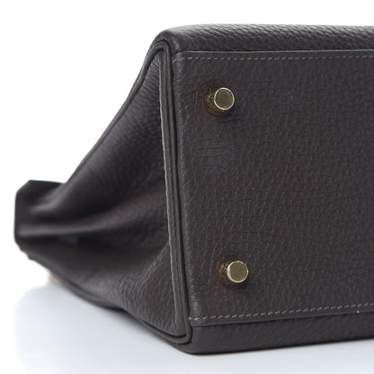 Hermes Taurillon Clemence Kelly Retourne 28 Ebene 13 of 16