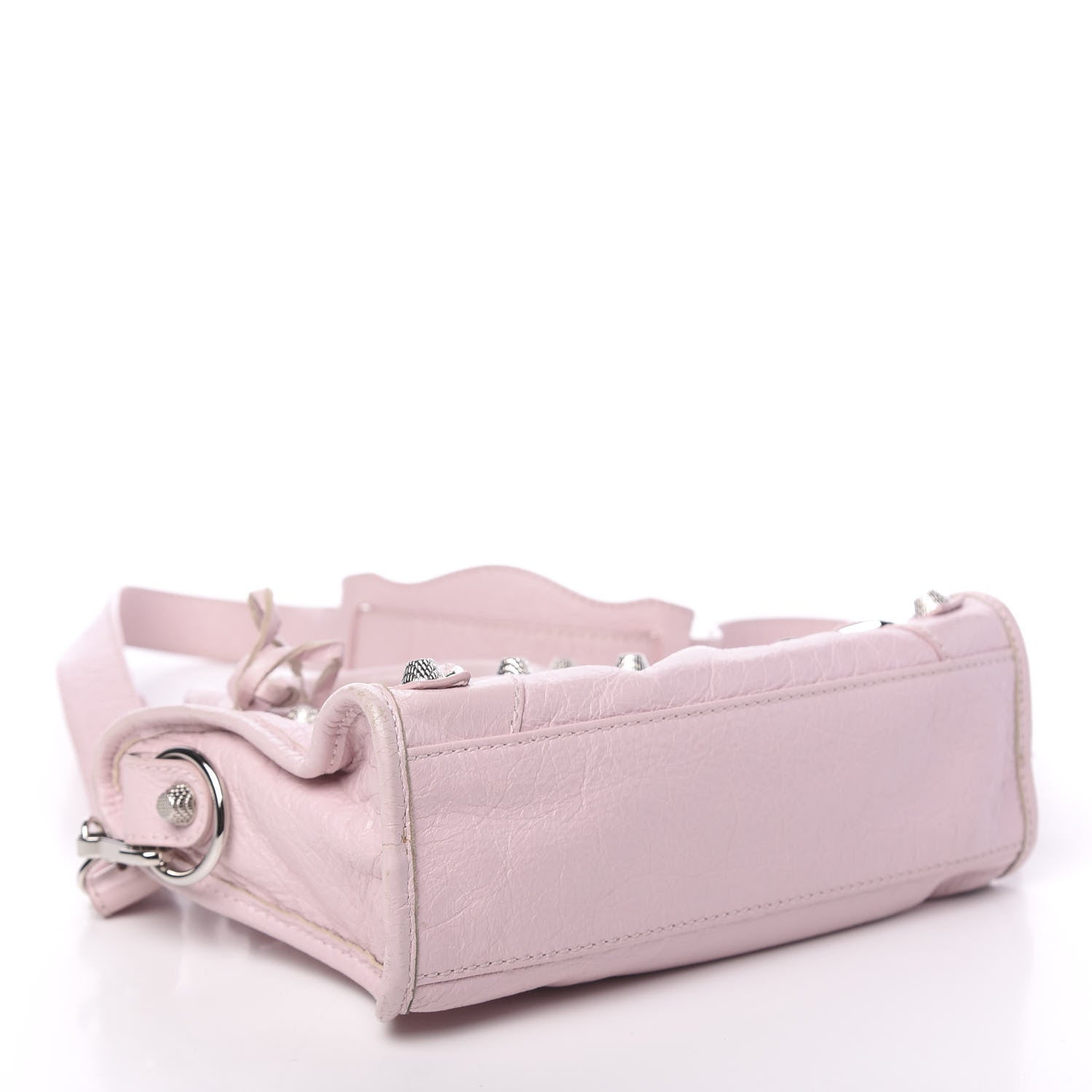 Balenciaga Agneau Giant 12 Silver Hardware Mini City Rose Poudre Rose Petunia 4 of 12