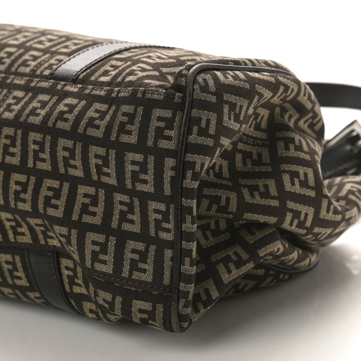 Zucchino Vitello Shoulder Bag Testa di Moro Beige
