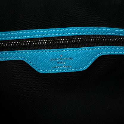 Louis Vuitton Taigarama Keepall Bandouliere 50 Blue Lagoon 5 of 7