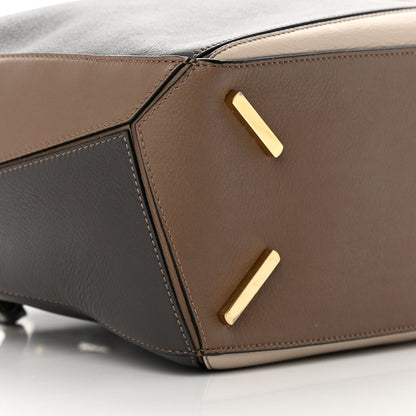 Loewe Calfskin Medium Puzzle Bag Brown Dark Taupe 9 of 12