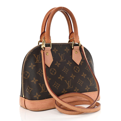 Louis Vuitton Monogram World Tour Alma BB 3 of 9