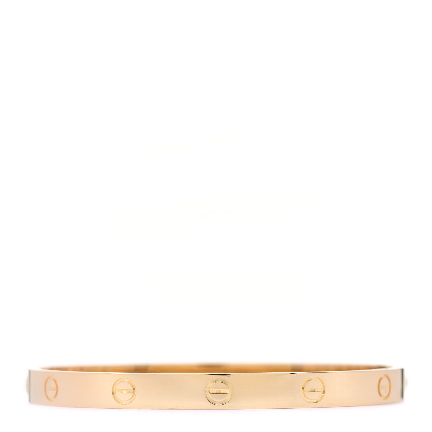 Cartier 18K Yellow Gold LOVE Bracelet 19 1 of 6