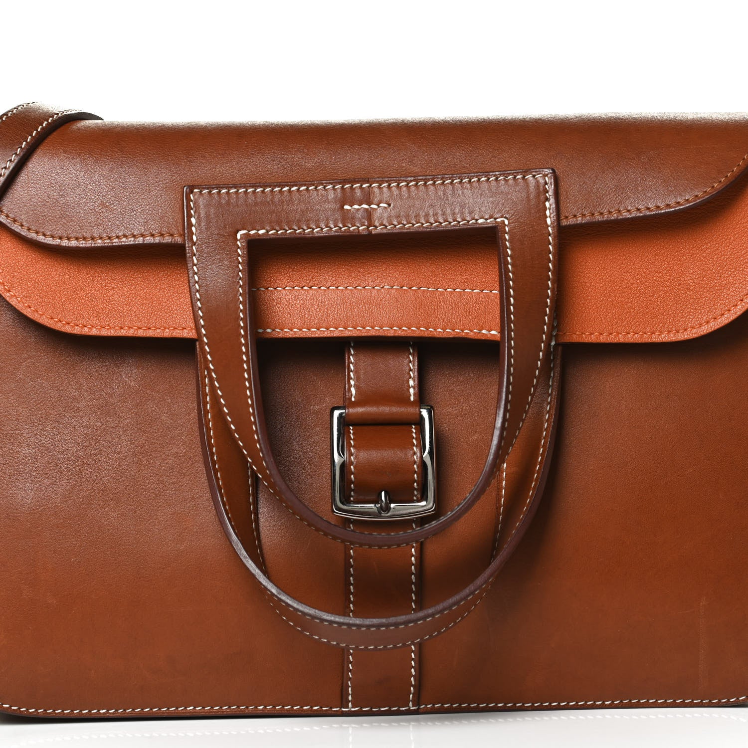 Hermes Barenia Halzan 31 Fauve Potiron 7 of 13