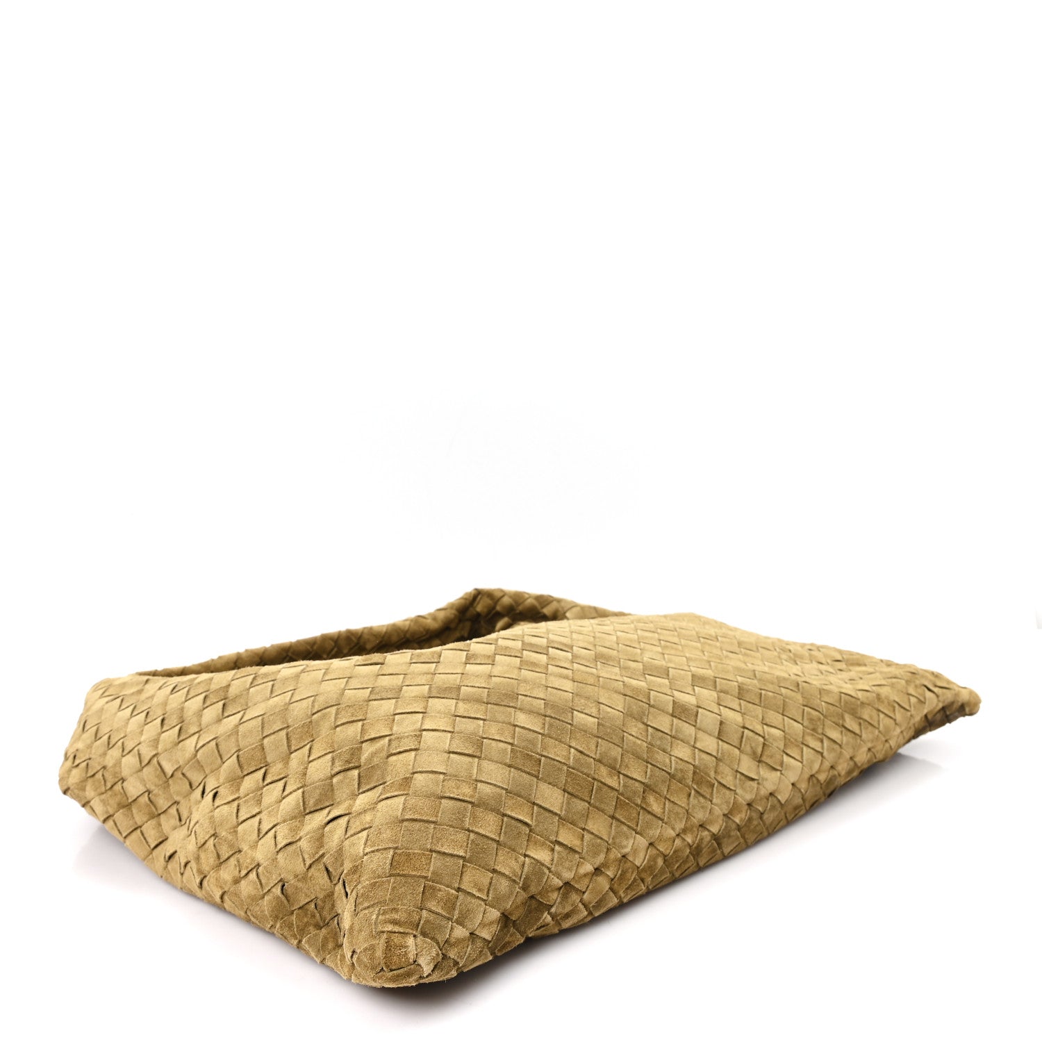 Bottega Veneta Suede Intrecciato Large Hop Mud 4 of 10