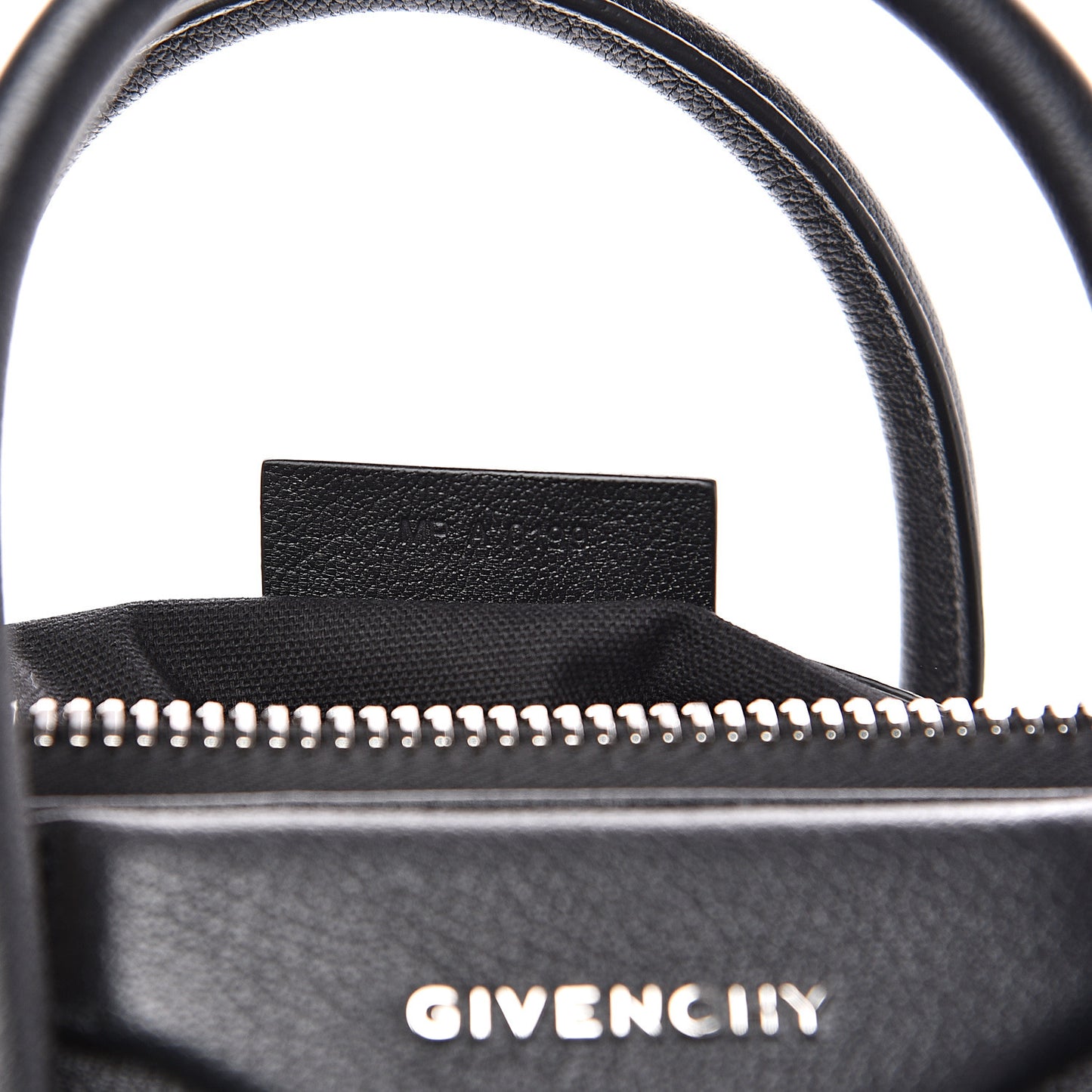 Sugar Goatskin Small Antigona Black
