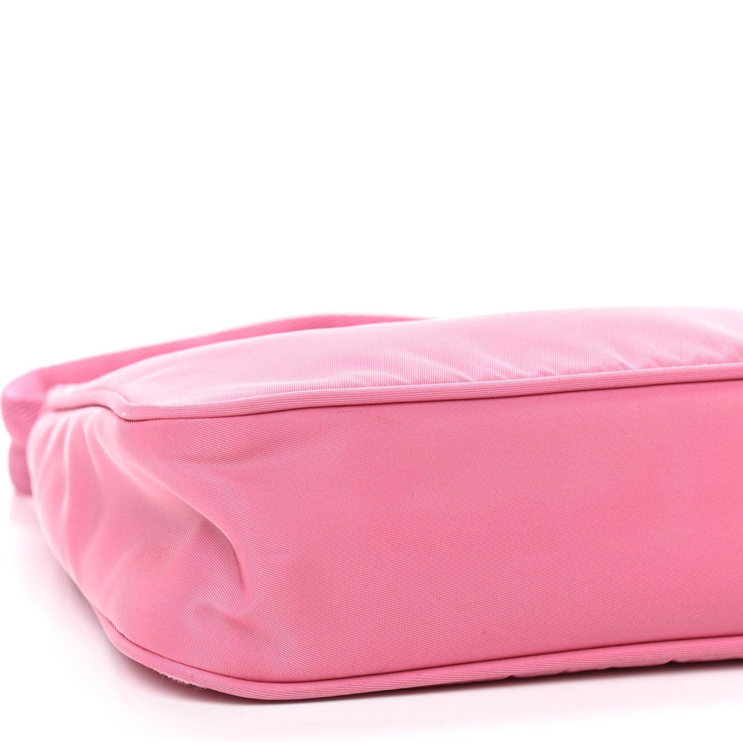 Tessuto Nylon Saffiano Mini Re-Edition 2000 Bag Rosa