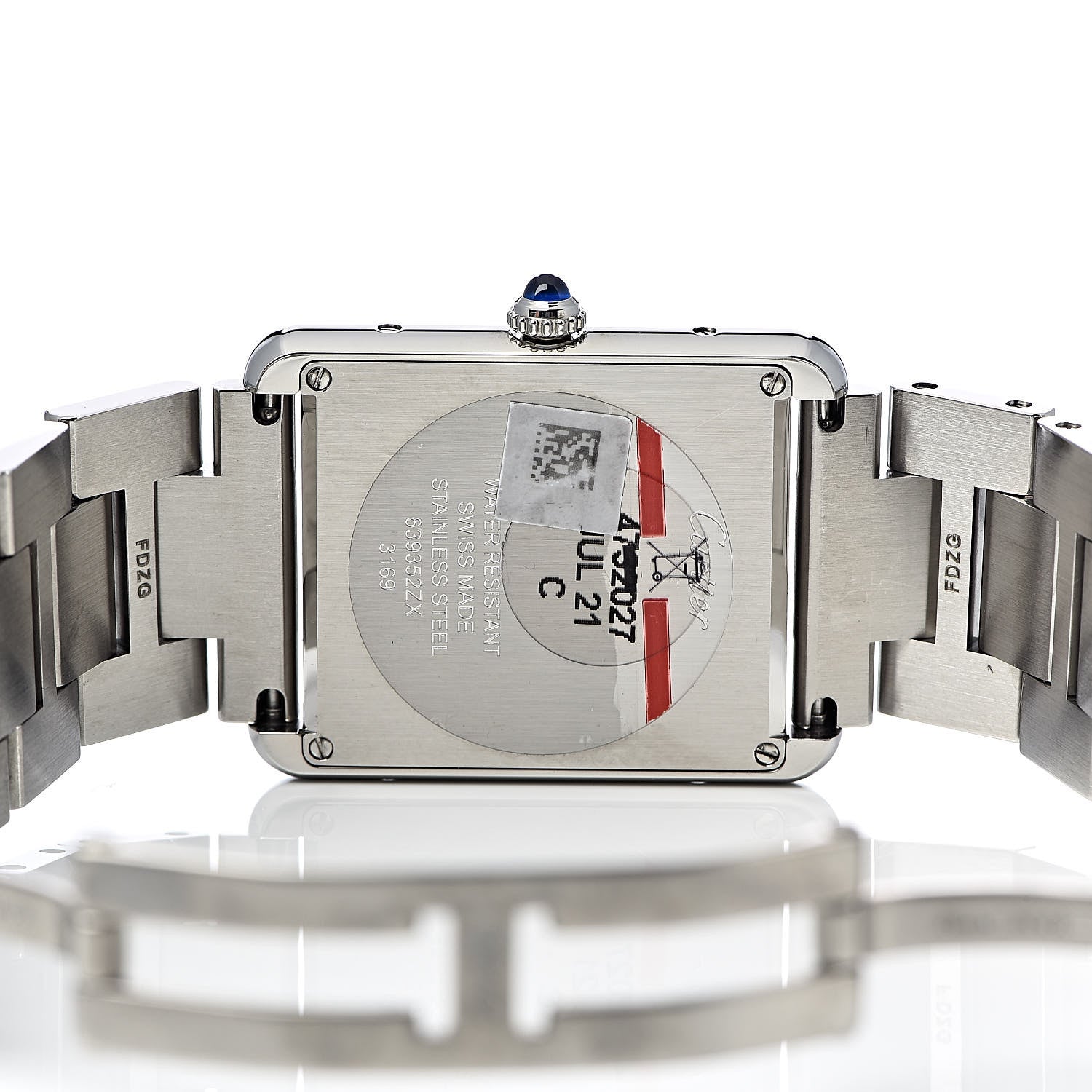 Cartier Stainless Steel 27mm Tank Solo Quartz Watch 5 of 9