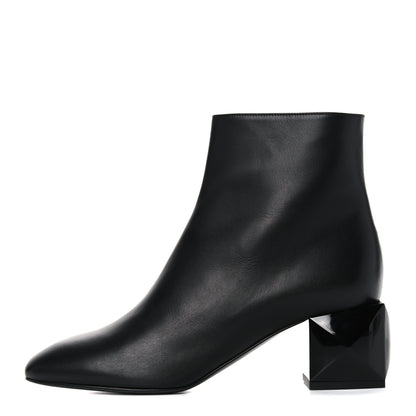 Hermes Nappa Carlie Ankle Boots 40 Black 1 of 14