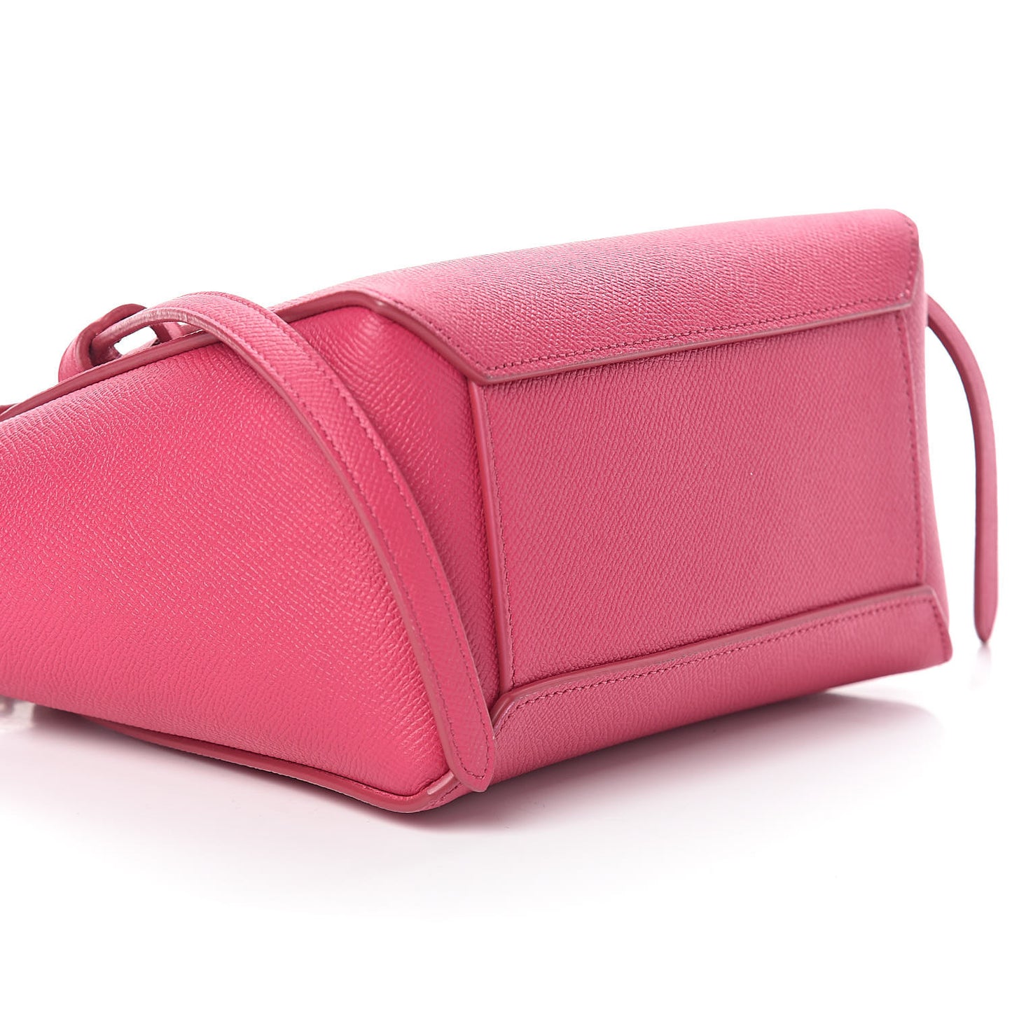 Grained Calfskin Nano Belt Bag Pink
