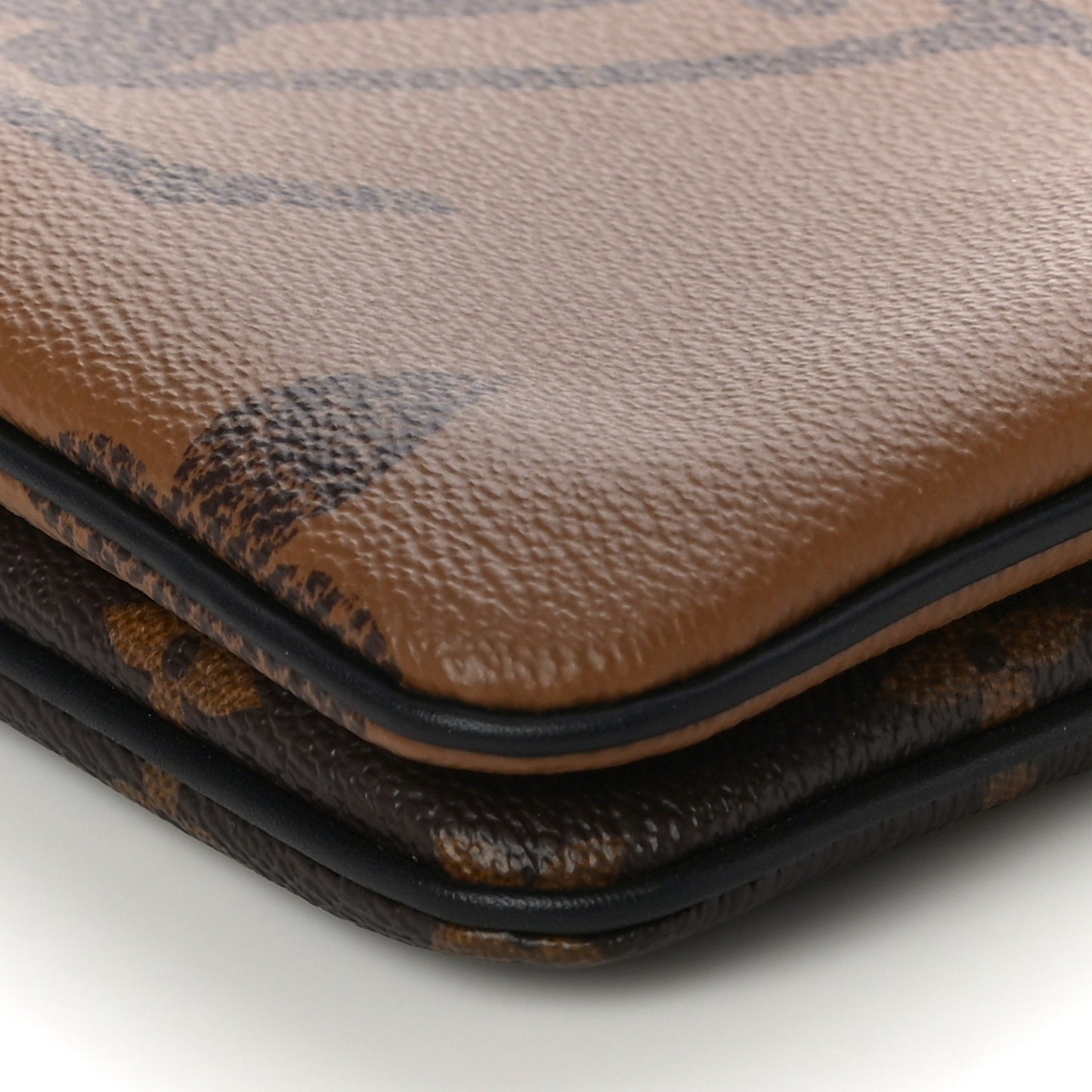 LOUIS VUITTON Reverse Monogram Giant Double Zip Pochette