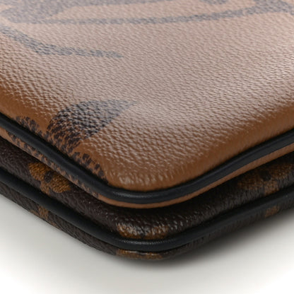 Louis Vuitton LOUIS VUITTON Reverse Monogram Giant Double Zip Pochette 10 of 12