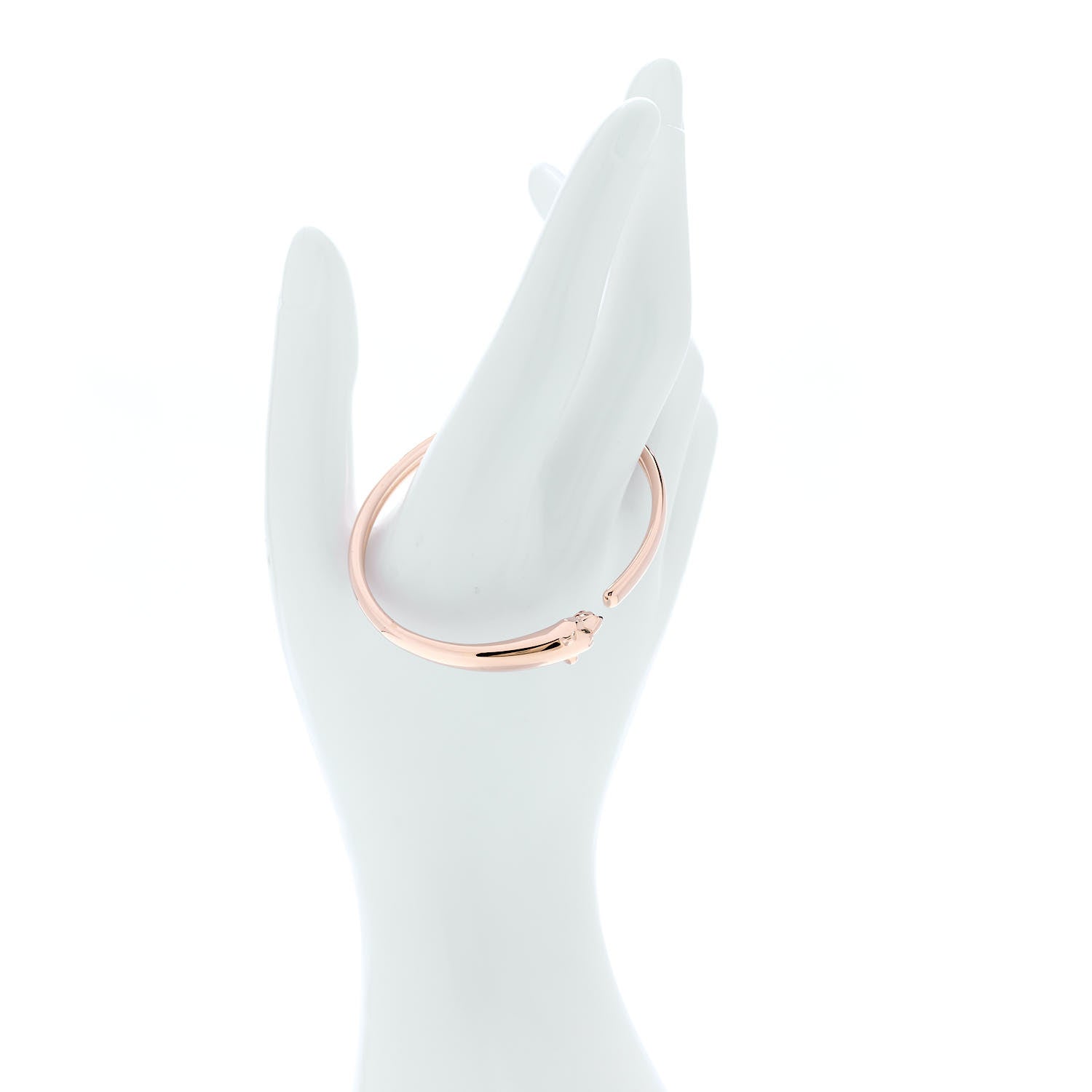 Cartier 18K Pink Gold Tsavorite Black Onyx Panthere De Cartier Bracelet 16 2 of 6