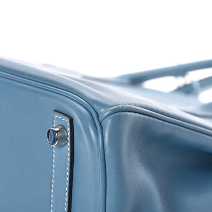 Hermes Swift Birkin 30 Blue Jean 22 of 22