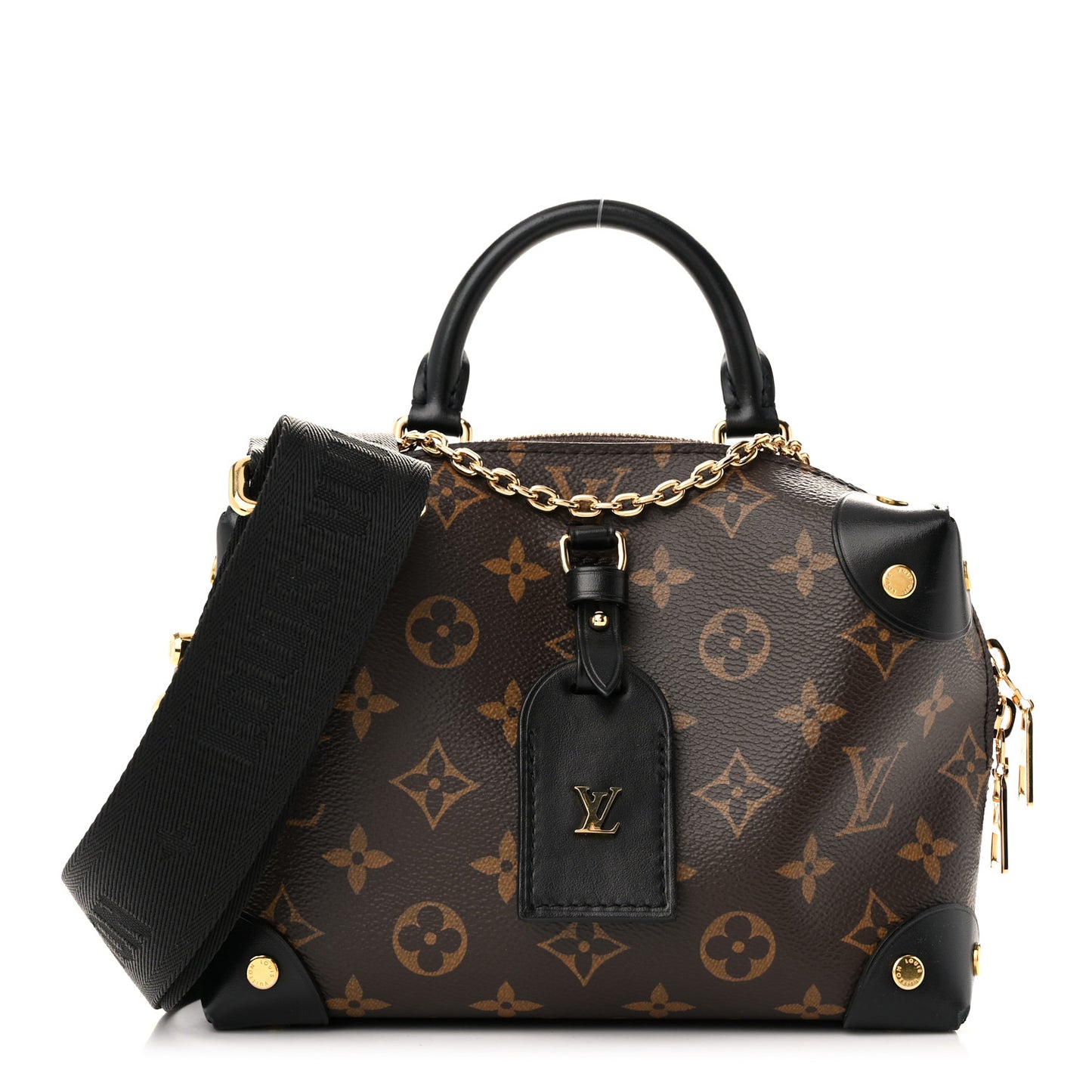 Monogram Petite Malle Souple Black